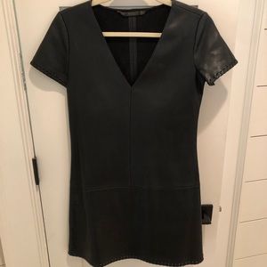 Zara Dresses - Zara leather dress Zara Dresses - Zara leather dress